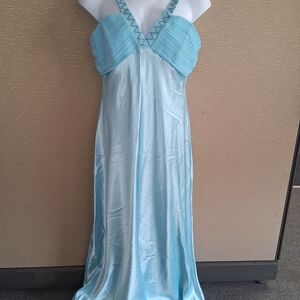 Elegant Blue Prom Dress